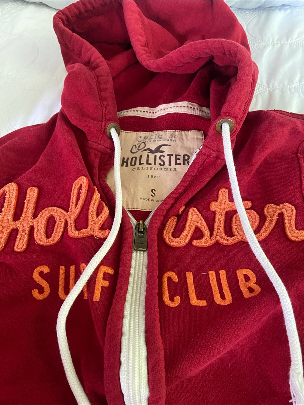 Full zip hoodie